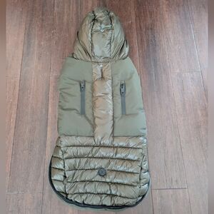 Pajar Pup Quilted Jacket Dog Puffer Snowsuit Vinnie Military Green XXL